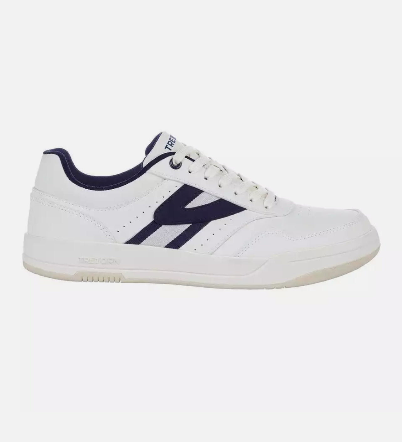 Tretorn Men's Dennis Classic Sneaker Shoes White/Navy - NEW