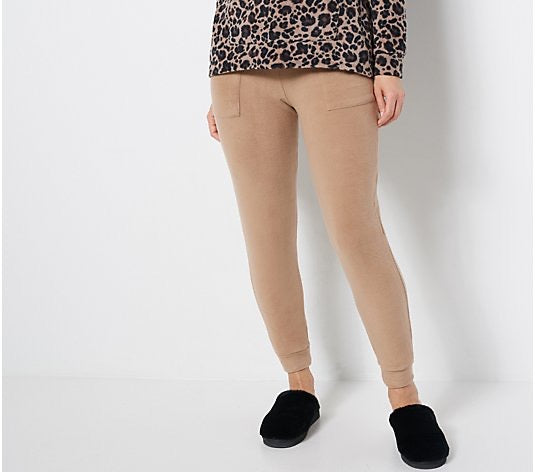 Koolaburra Women's UGG Stretch Cozy Fleece Joggers AMPHORA TAN