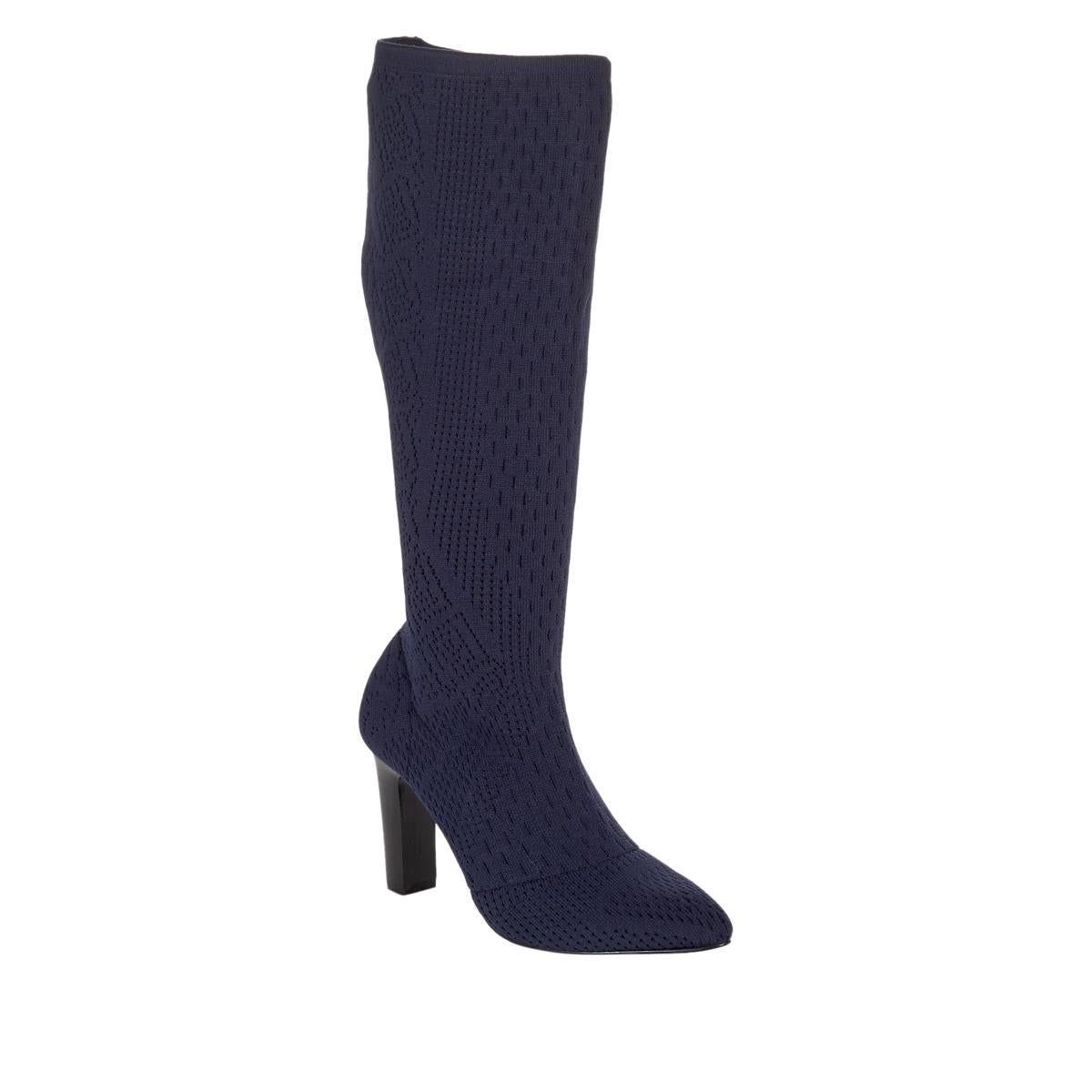 Charles David Women's Dalton Tall Stretch Boot ( Navy-9)