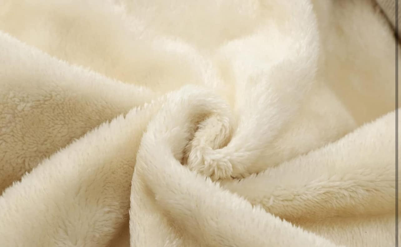 Little beauty Men's Winter Sherpa Lined Hoodie Zip Up Sweatshirt Heavyweight Warm Fleece Jacket with Pockets/ Size M