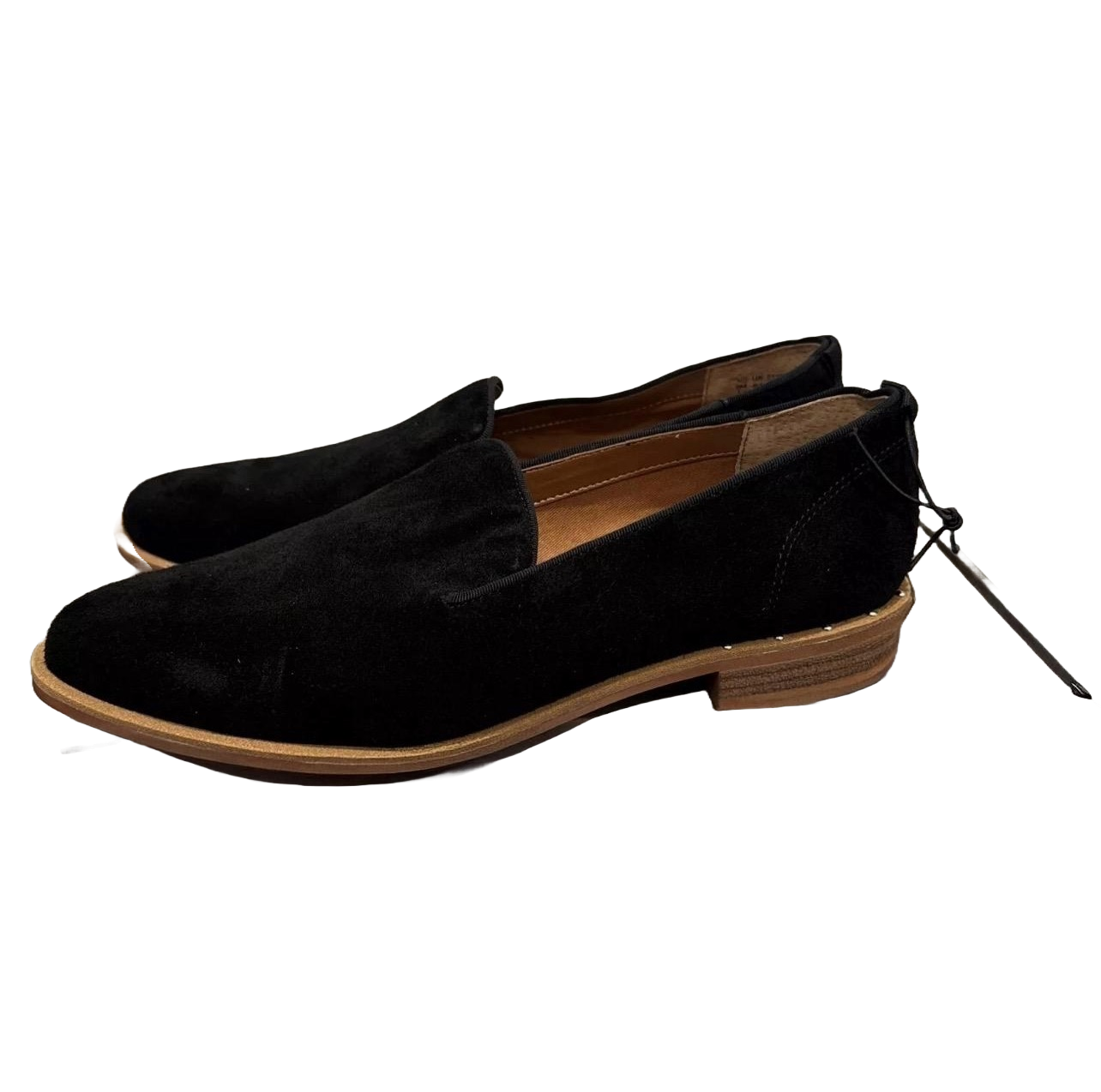 Franco Sarto Ladies' Size 8 Loafer Suede Upper, Black