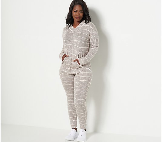 Koolaburra by UGG Petite Marled Sweater Knit Lounge Set 2