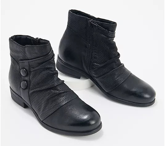 Miz Mooz Leather Ankle Boots - Sallie