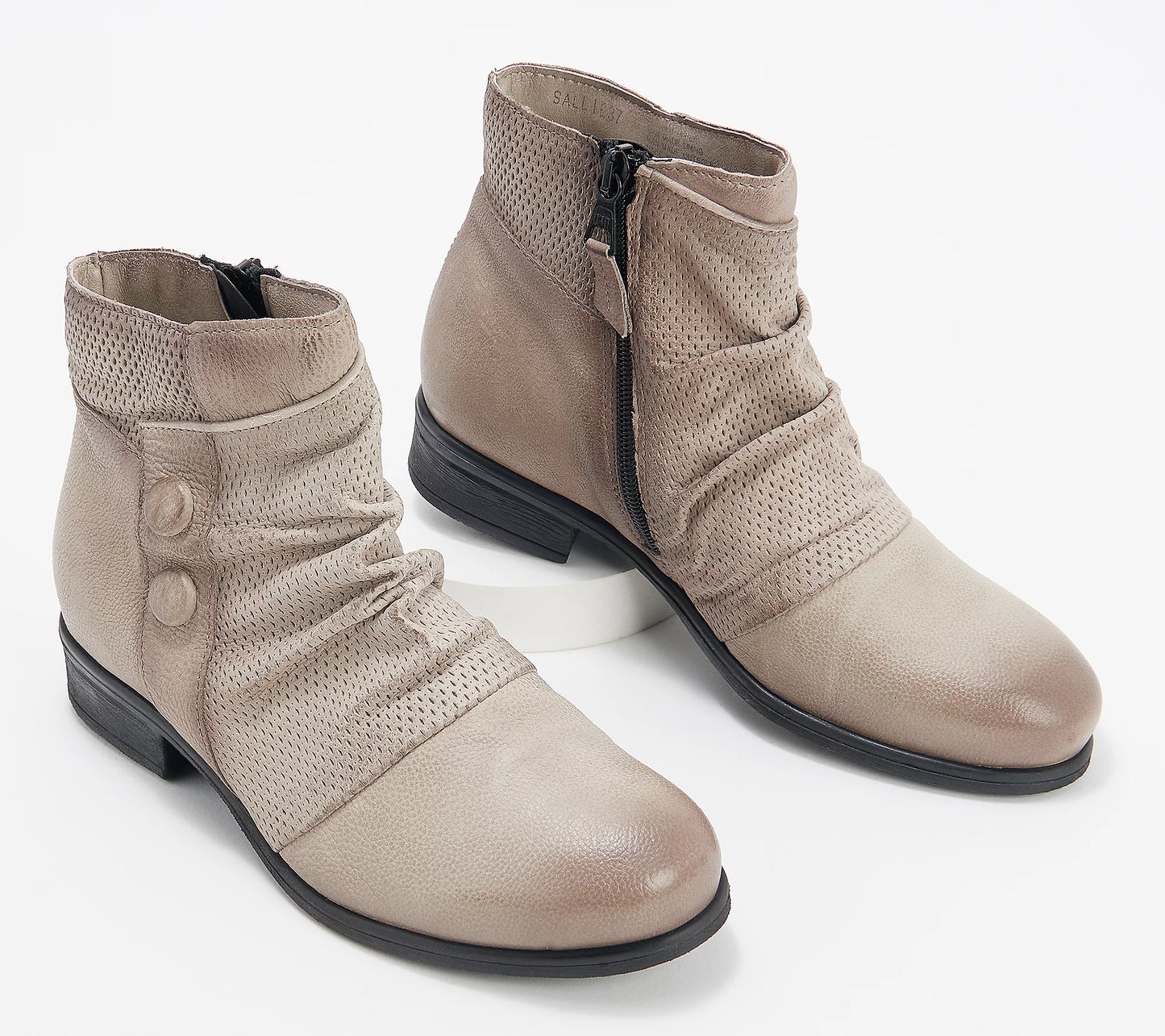Miz Mooz Leather Ankle Boots - Sallie