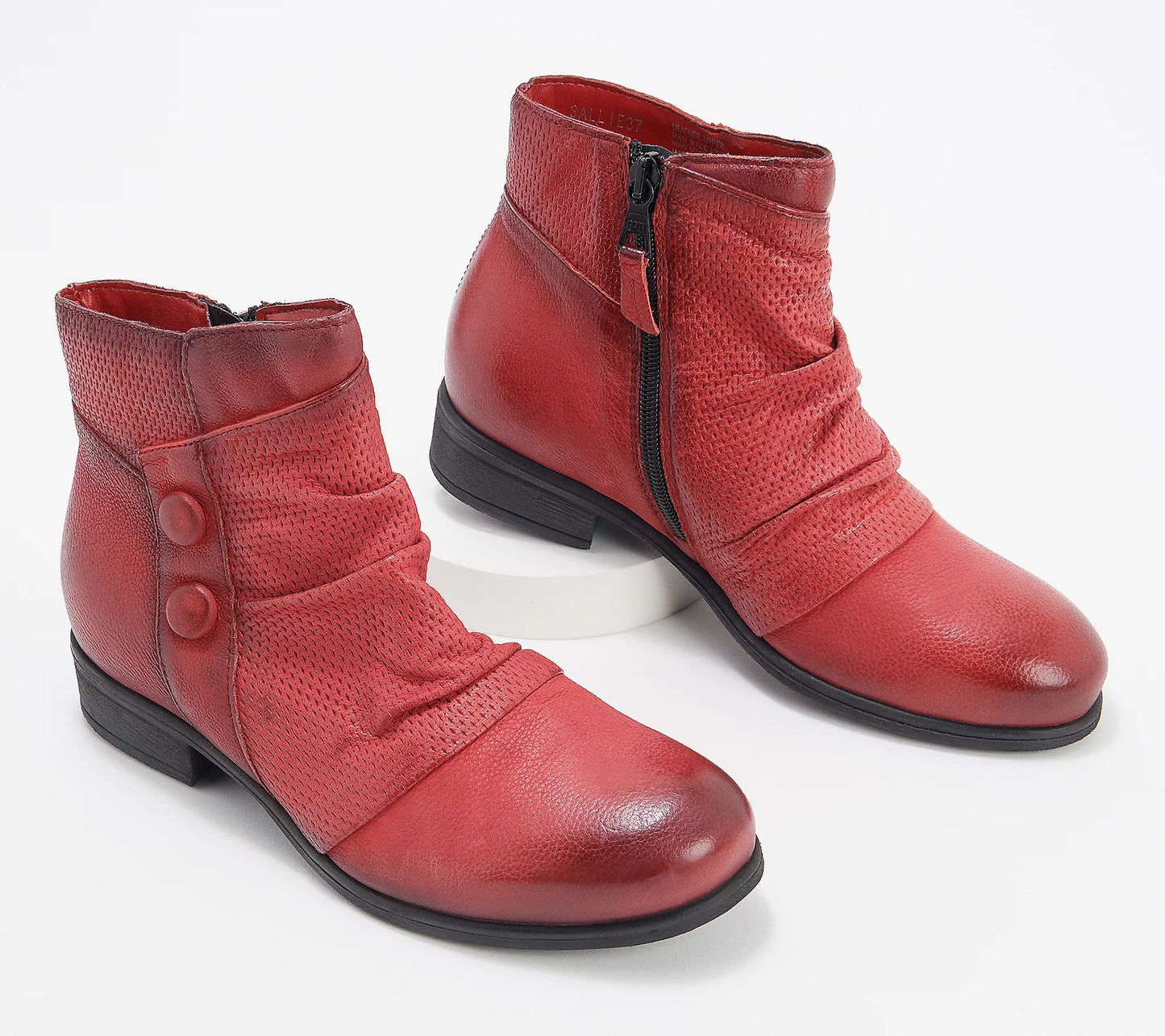 Miz Mooz Leather Ankle Boots - Sallie