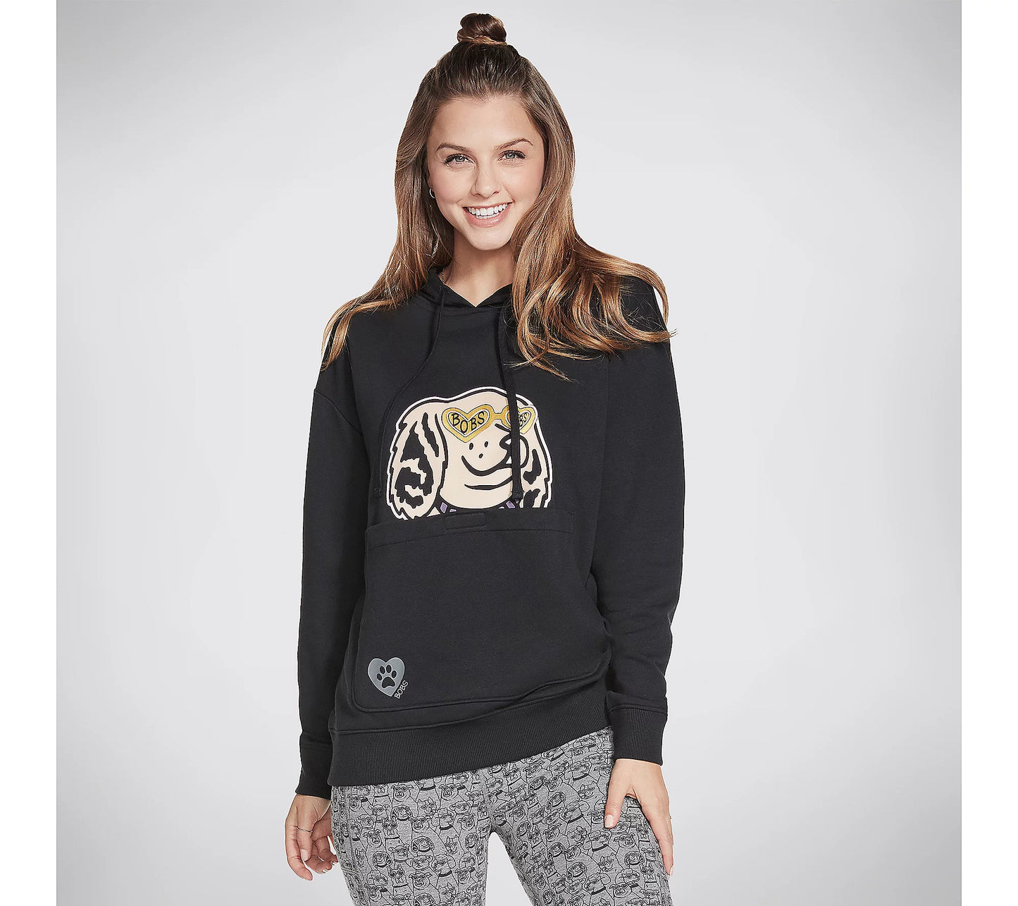 Skechers BOBS Classy Lassie Pouch Pullover Women's Hoodie