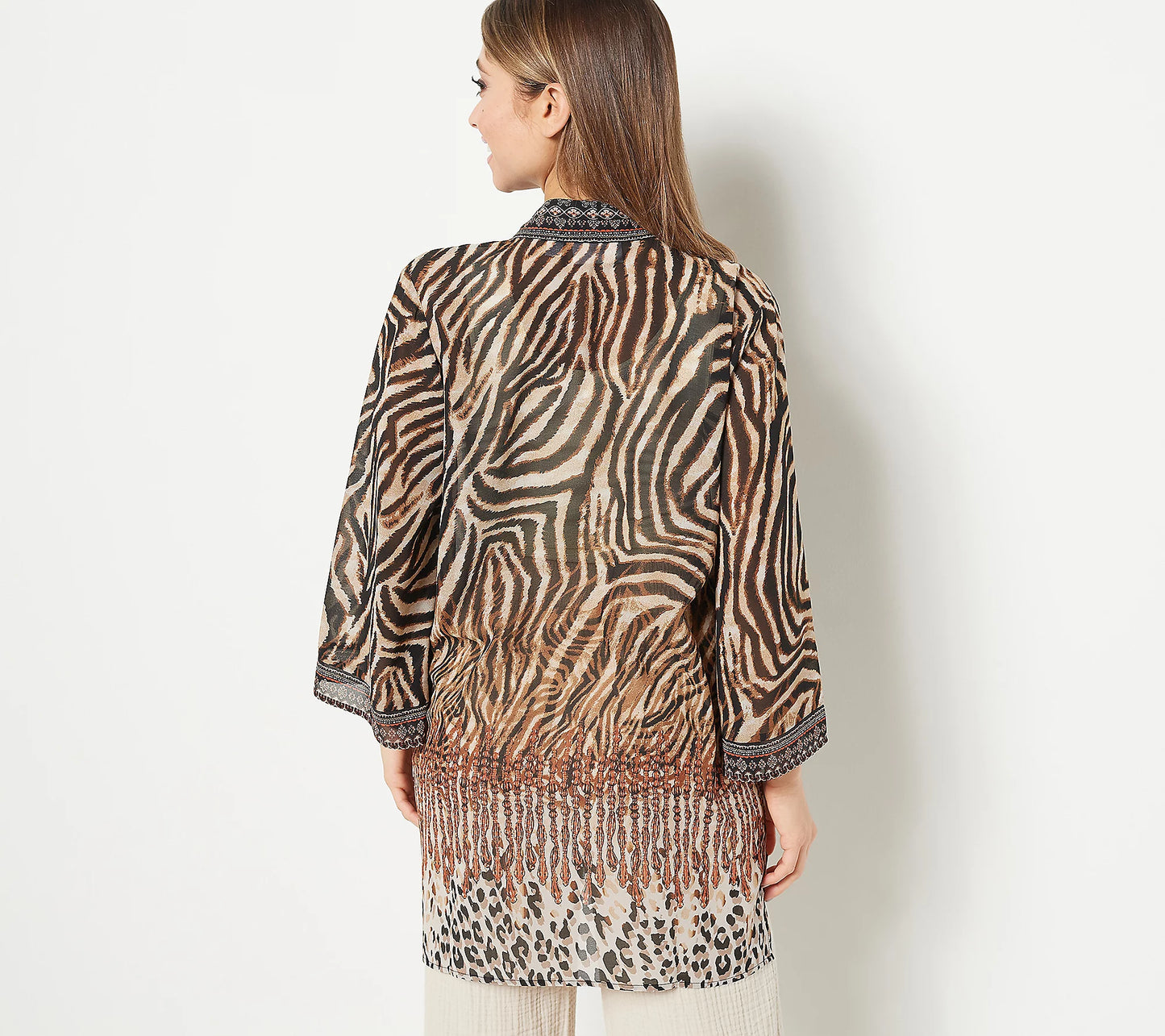 Belle Beach by Kim Gravel Women’s Sheer Chiffon Cover Up