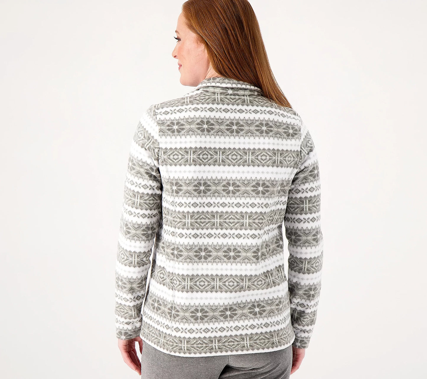 Lands' End Petite Women’s Fleece Quarter Zip Pullover
