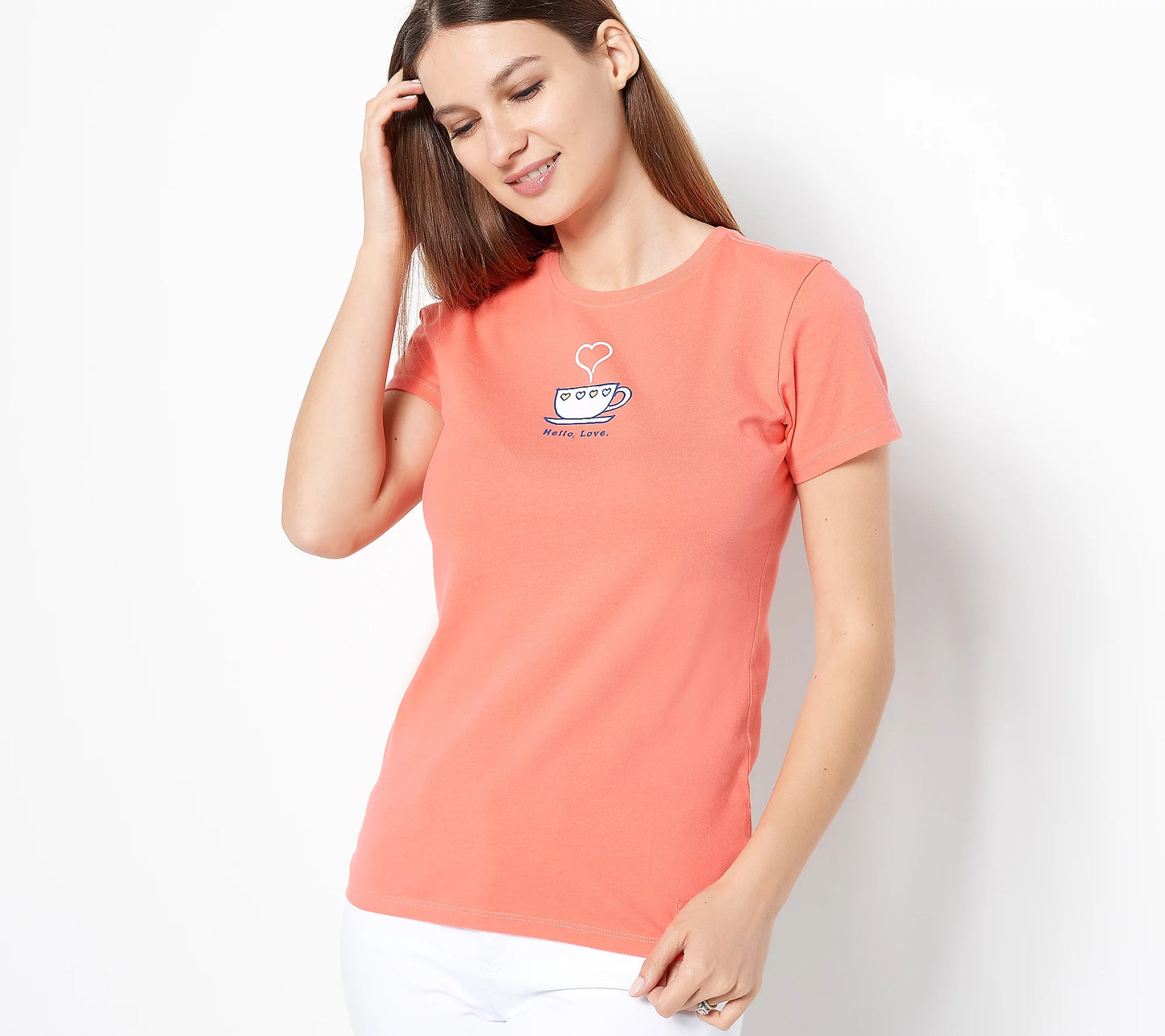 Life is Good Women’s Crusher Crew Neck Tee