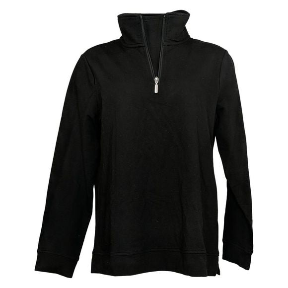 Denim & Co. Women’s Active French Terry Half-Zip Top