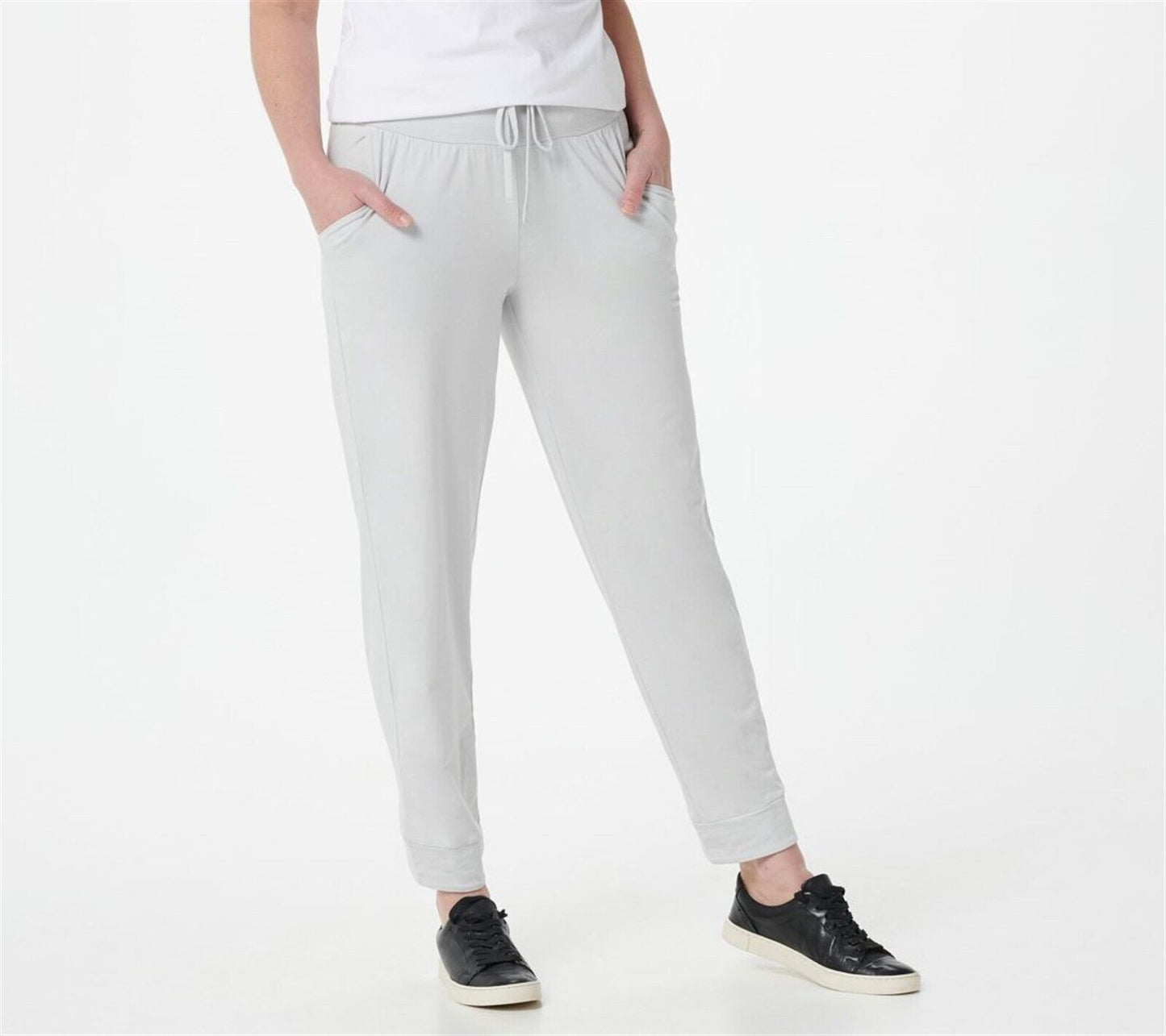 AnyBody Cozy Knit Luxe Pant Curved Yoke Women's