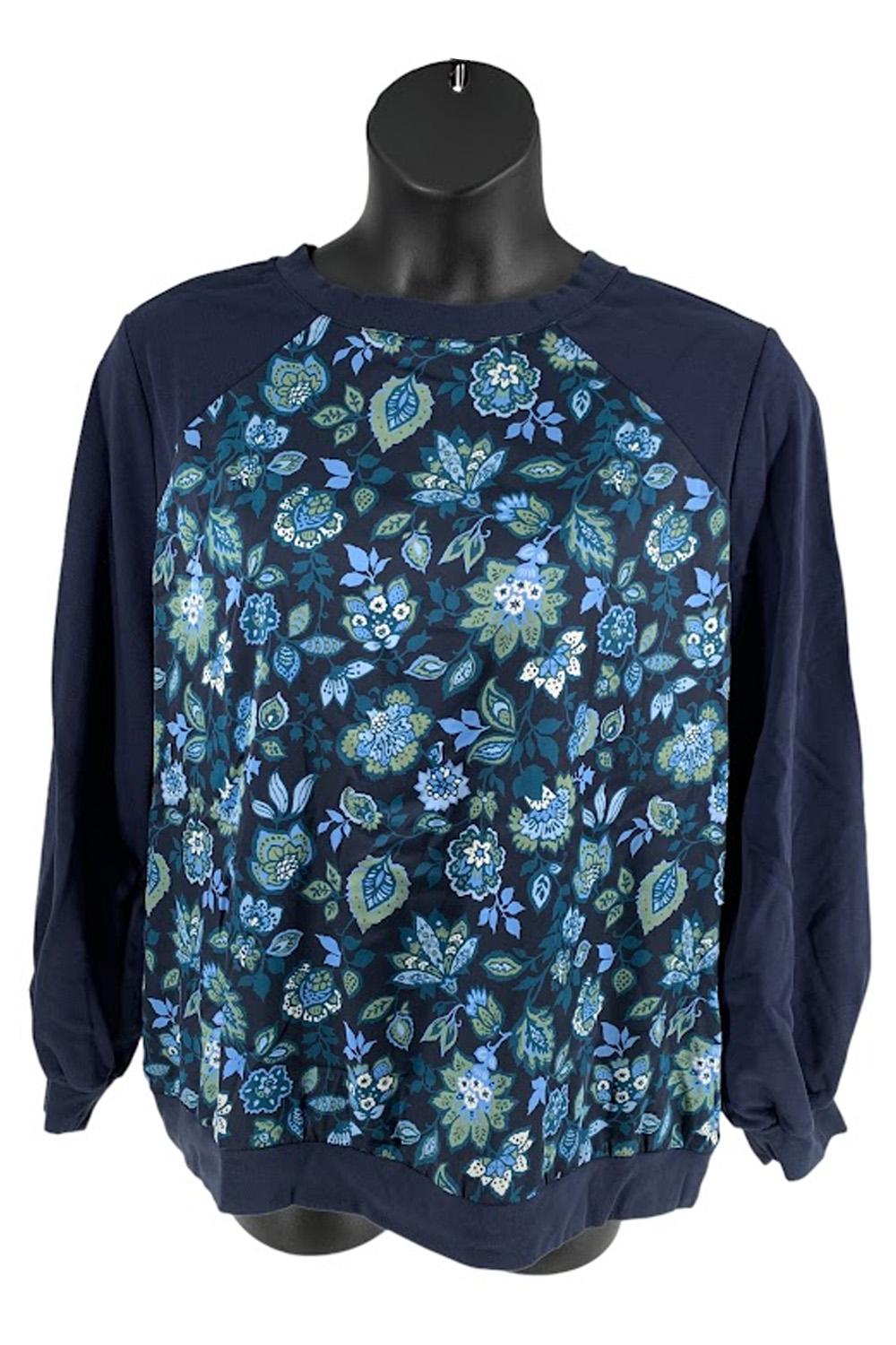 J Jason Wu Mixed Media Women's Sweatshirt