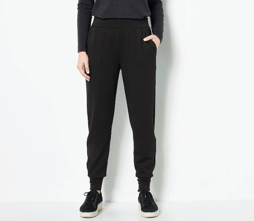 Modern Soul Women’s Regular Nourish Knit Pintucked Jogger