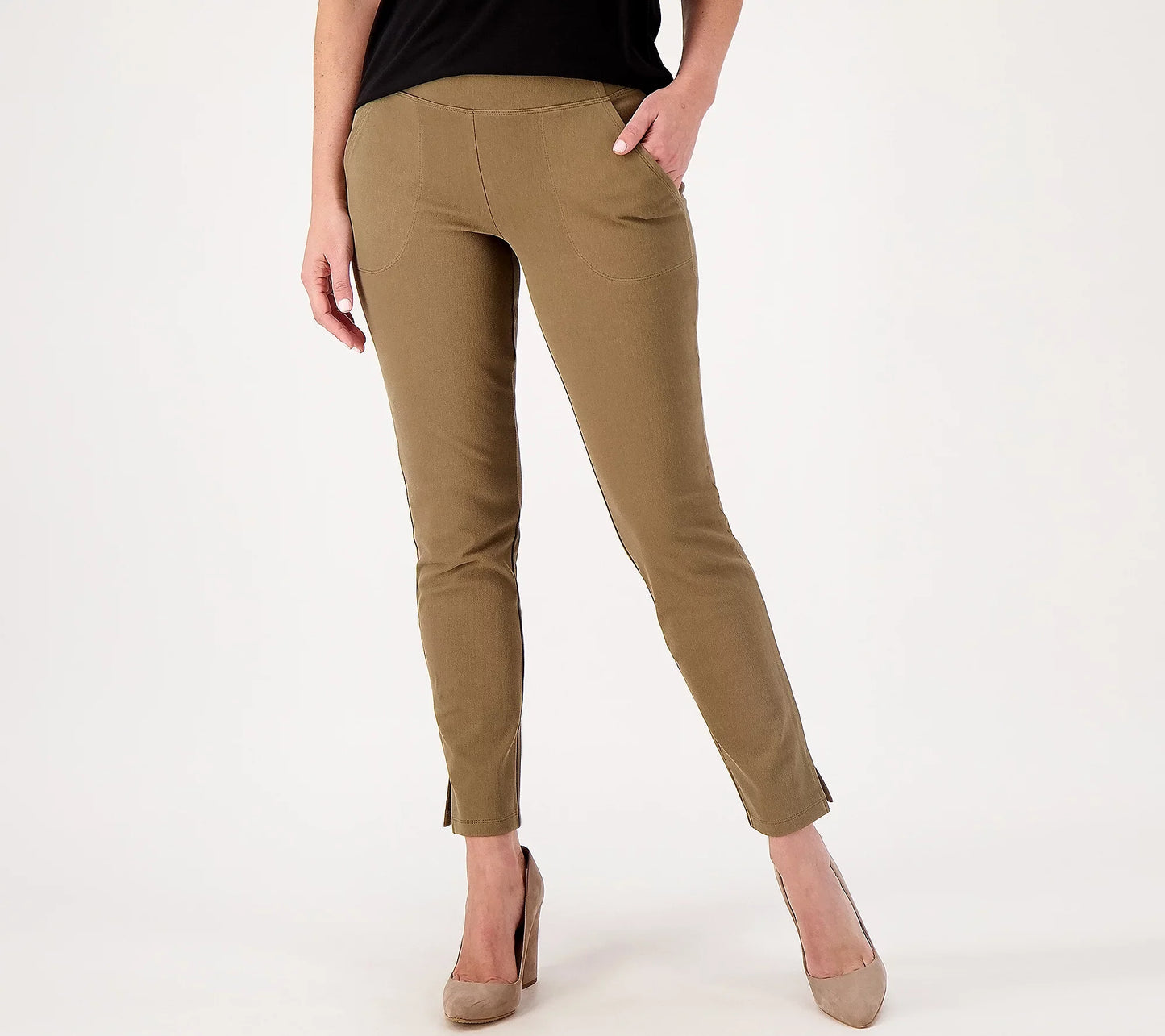 Women with Control Women’s Prime Stretch Denim Tummy Control Pants