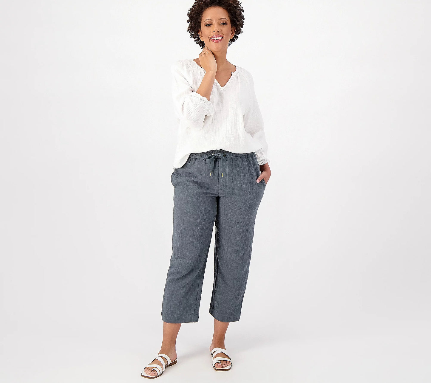 Peace Love World Women’s Effortless Regular Travel Trouser