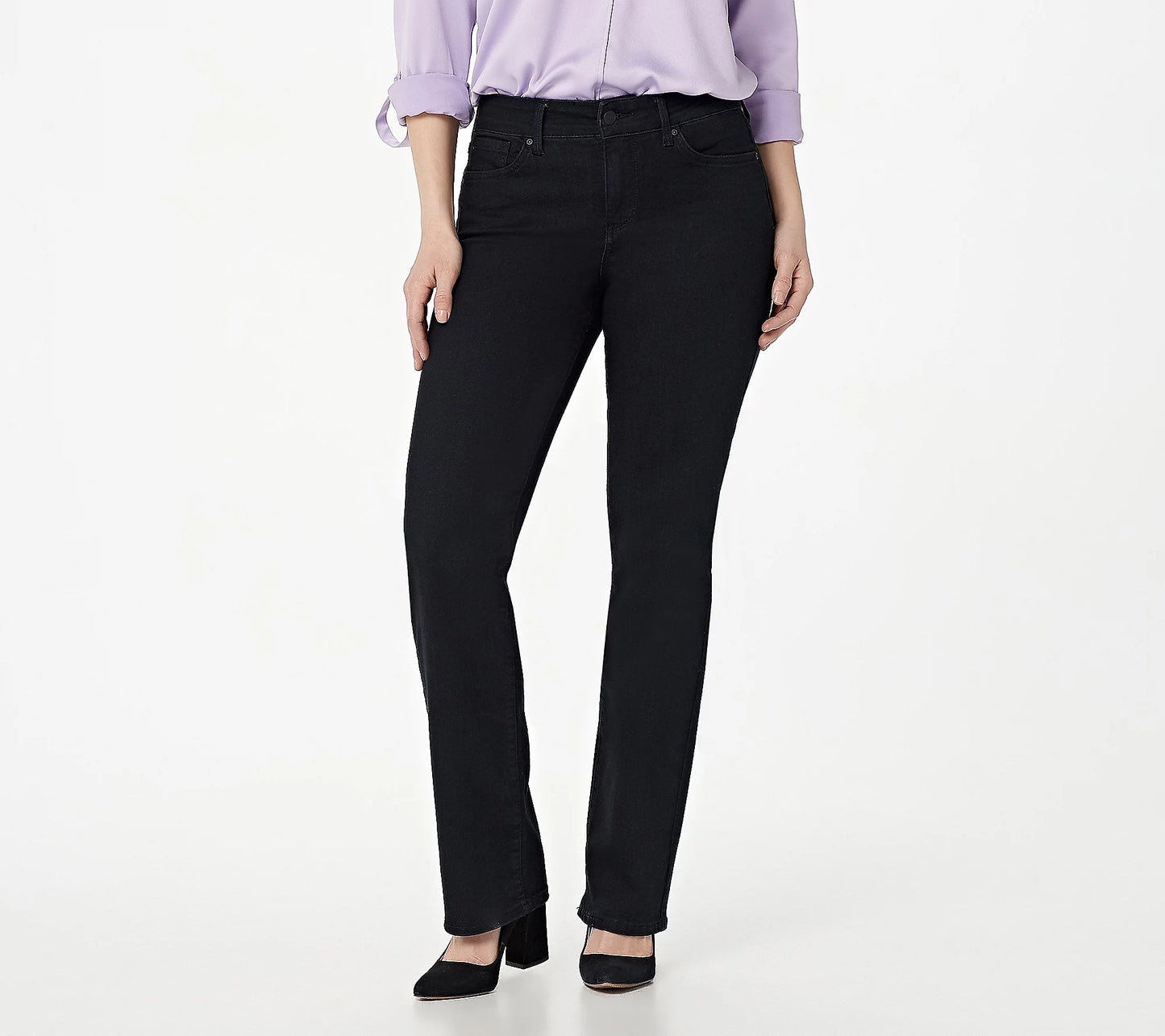 NYDJ Marilyn Straight Uplift Jeans in Cool Embrace