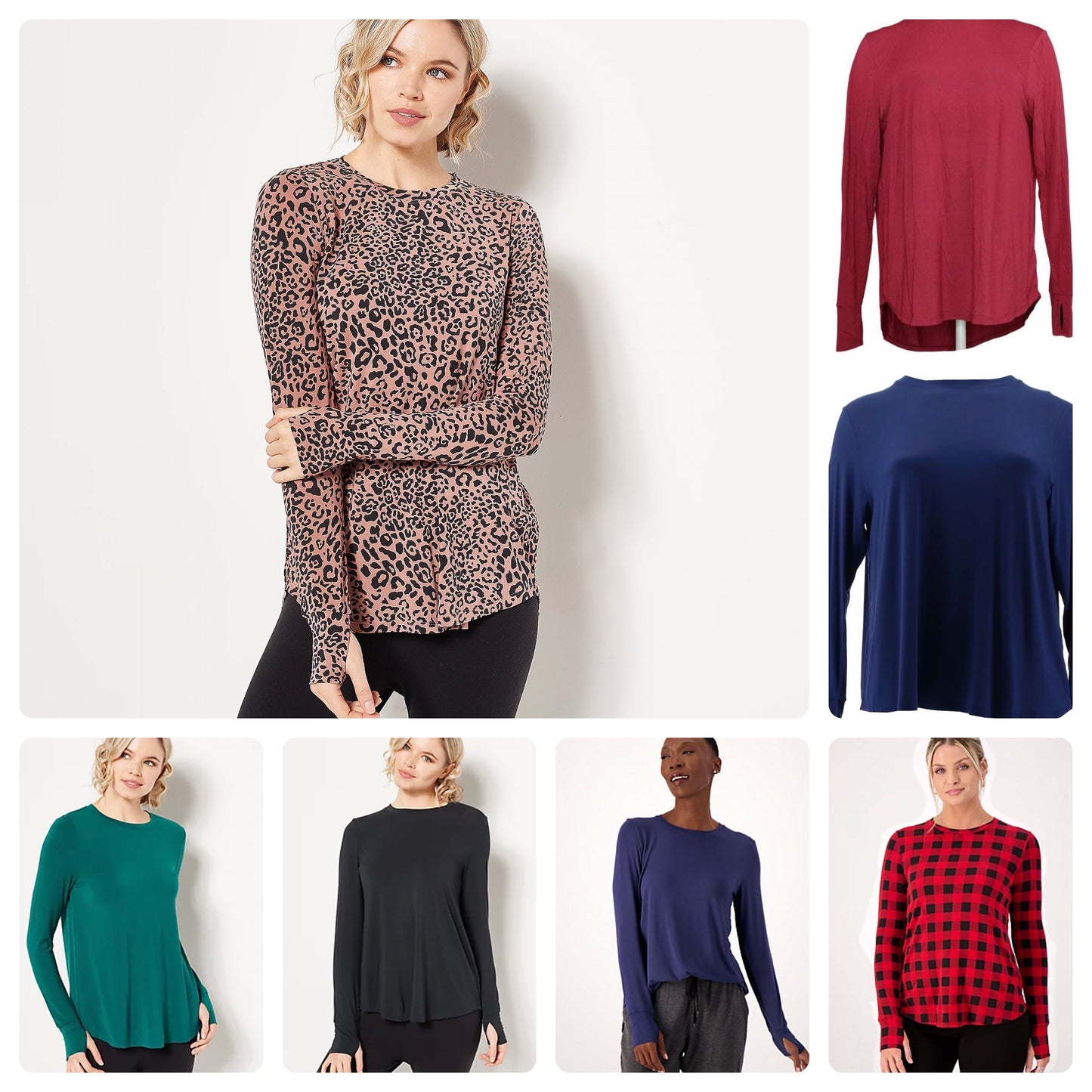 Cuddl Duds Softwear with Stretch Long Sleeve Women's Top