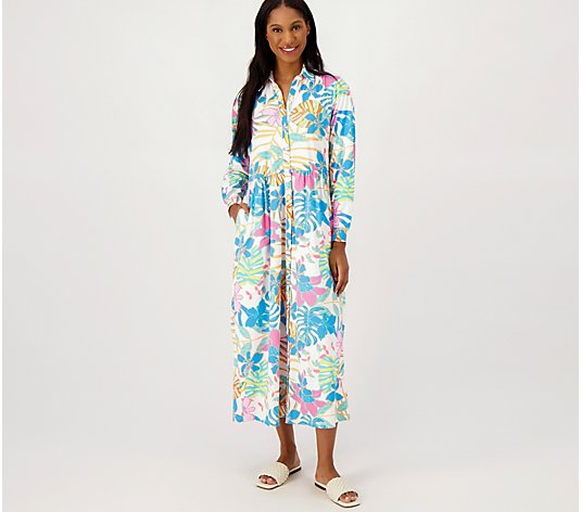 Tolani Women’s Long Sleeve Knit Dress with Pockets