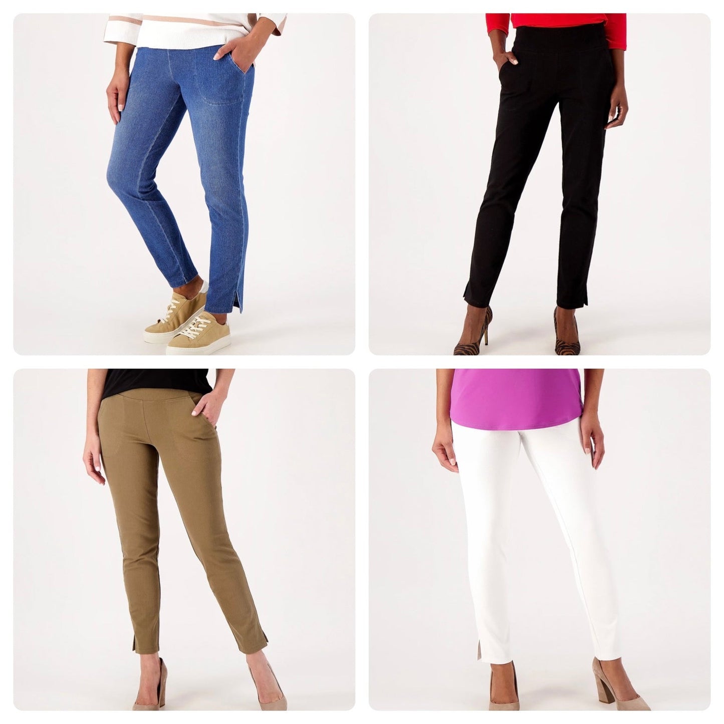 Women with Control Women’s Prime Stretch Denim Tummy Control Pants