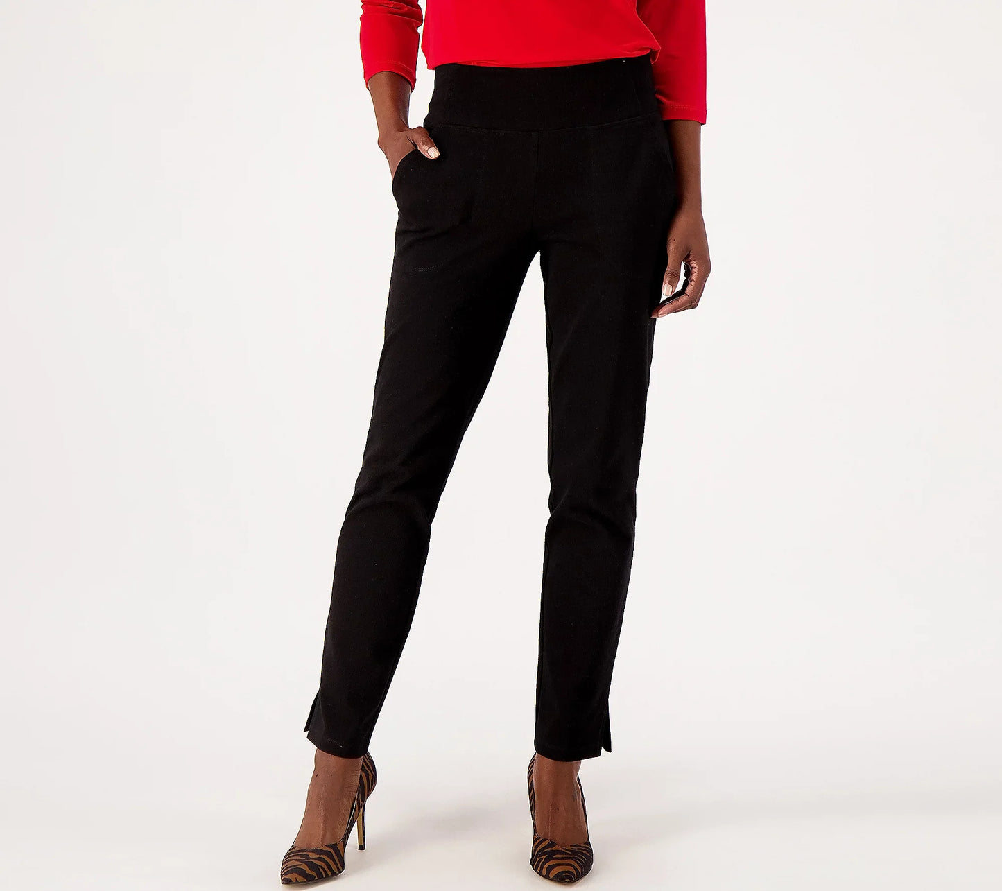 Women with Control Women’s Prime Stretch Denim Tummy Control Pants