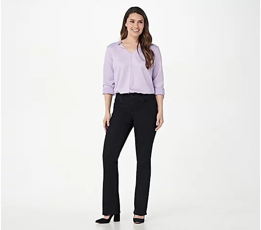 NYDJ Marilyn Straight Uplift Jeans in Cool Embrace