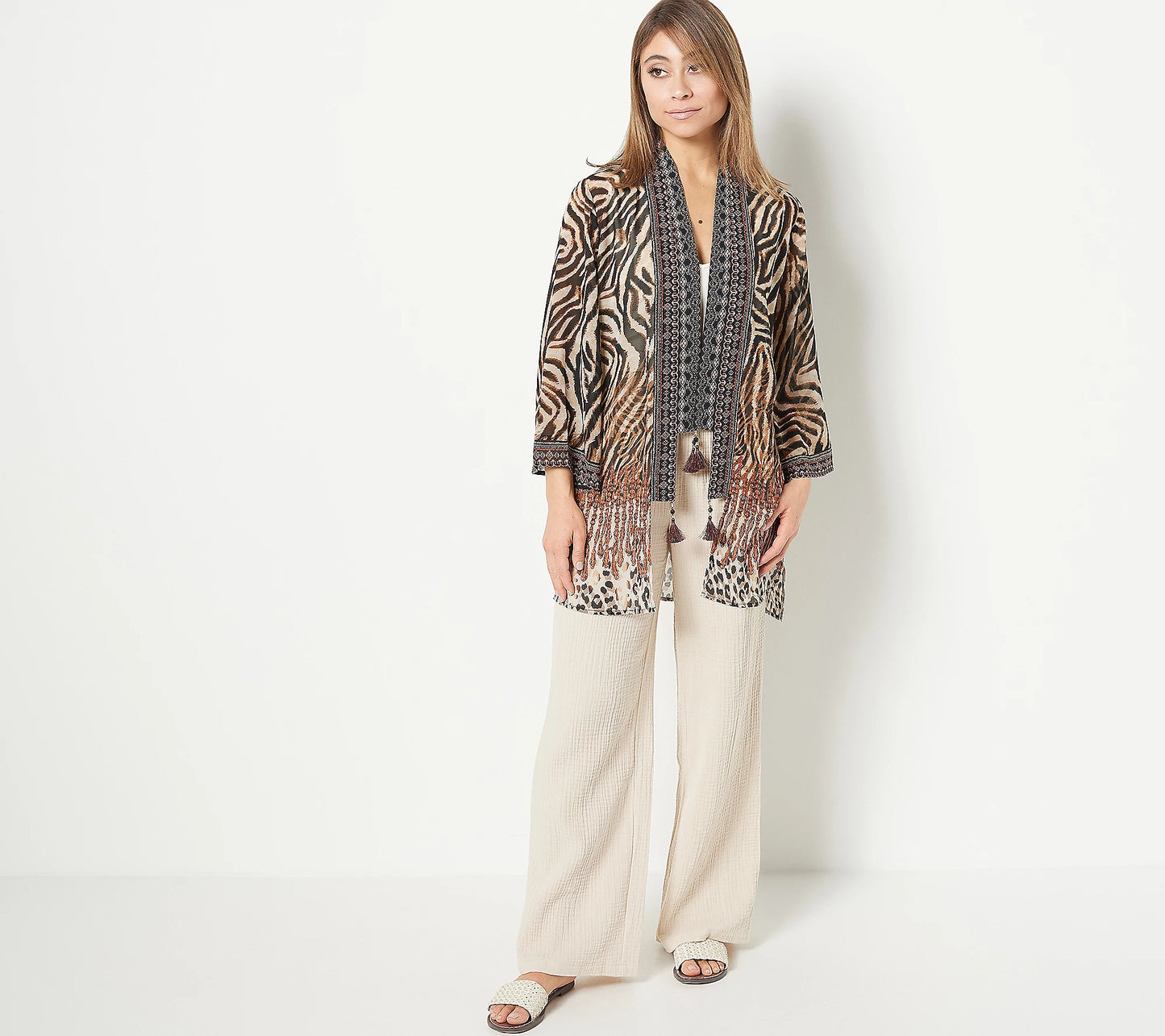 Belle Beach by Kim Gravel Women’s Sheer Chiffon Cover Up