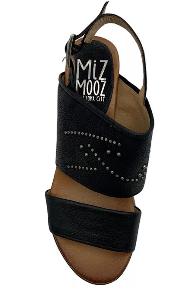 Miz Mooz Heeled Sandals Bohemian Black
