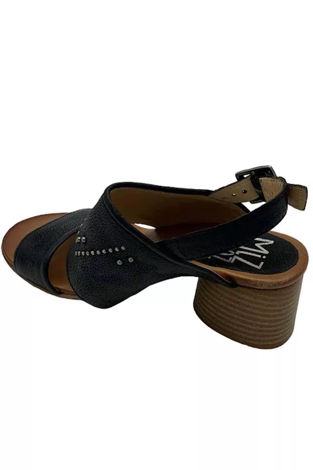 Miz Mooz Heeled Sandals Bohemian Black
