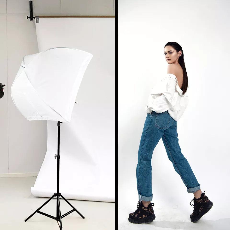 24" White Reflector Soft Umbrella Diffuser Softbox FRESH Photo Flash Lighting