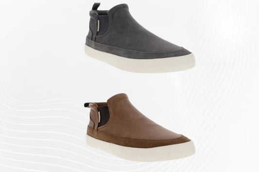 Staheekum Men's Blakley Chelsea Ankle Shoes Color Brown/Grey