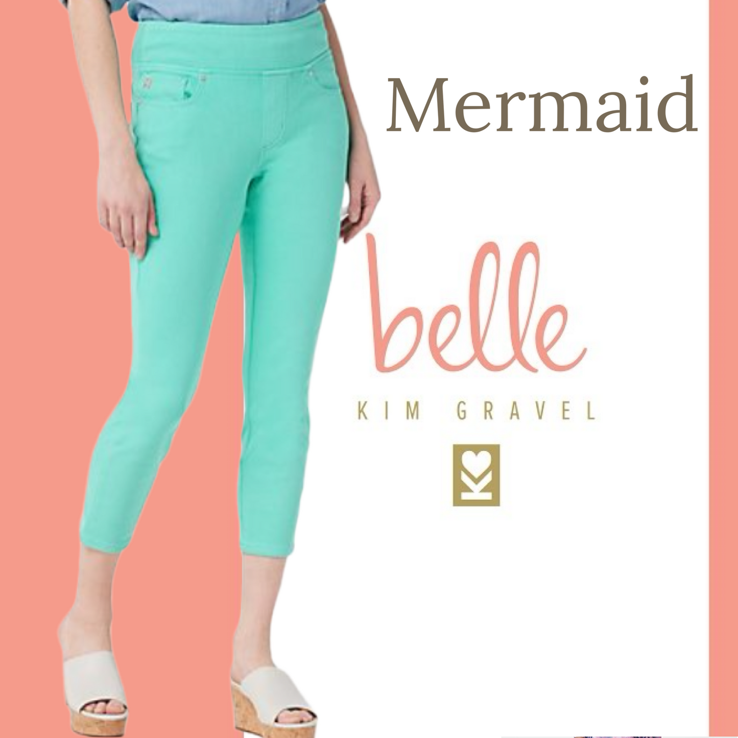 Belle by Kim Gravel Flexibelle Regular Belle Curve womens Jegging