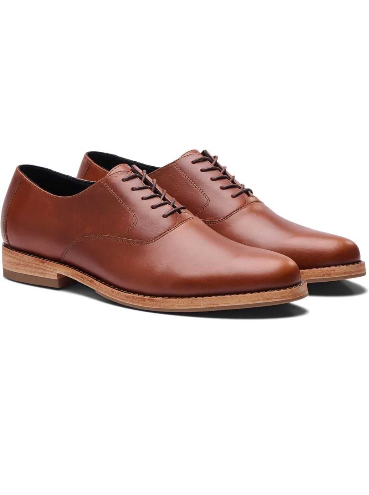Nisolo Mens Everyday Oxford Brandy Size 13 M