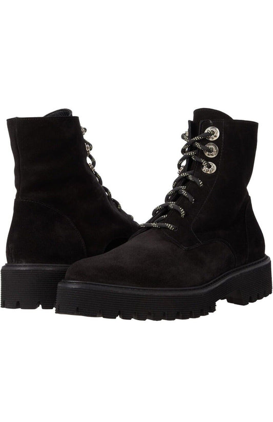 Freda Salvador EMI Black Suede/Hardware Size 9.5US