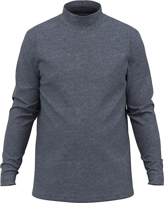 Maks Men's 100% Interlock Knit Combed Cotton Soft Euro Design Ski Casual ( XL )