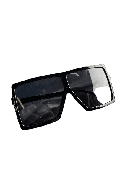 Feidu Women's Black Sunglasses ( Set of 2 )