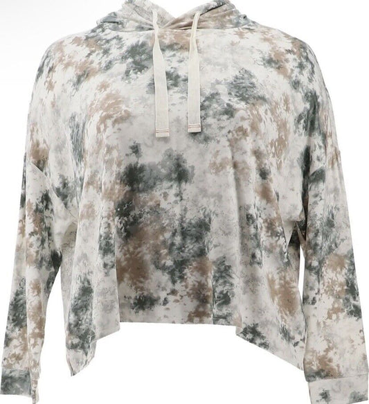 Candace Cameron Bure The Malibu Lounge Hoodie Lt Wisteria XS NEW A396643