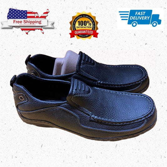Mens Edition By Forever Link Black Loafers Size 10