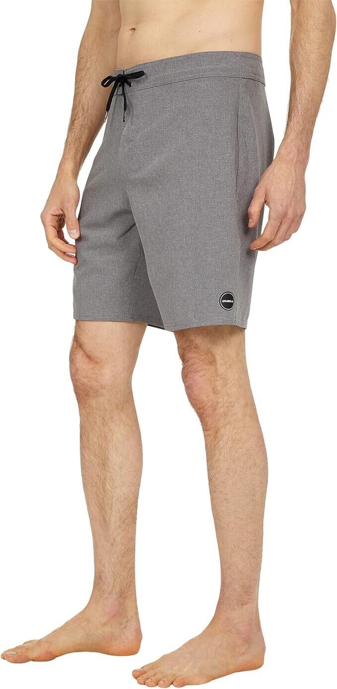 O'NEILL Men's Hyperfreak Solid Swim ( Heather Grey - 36 )
