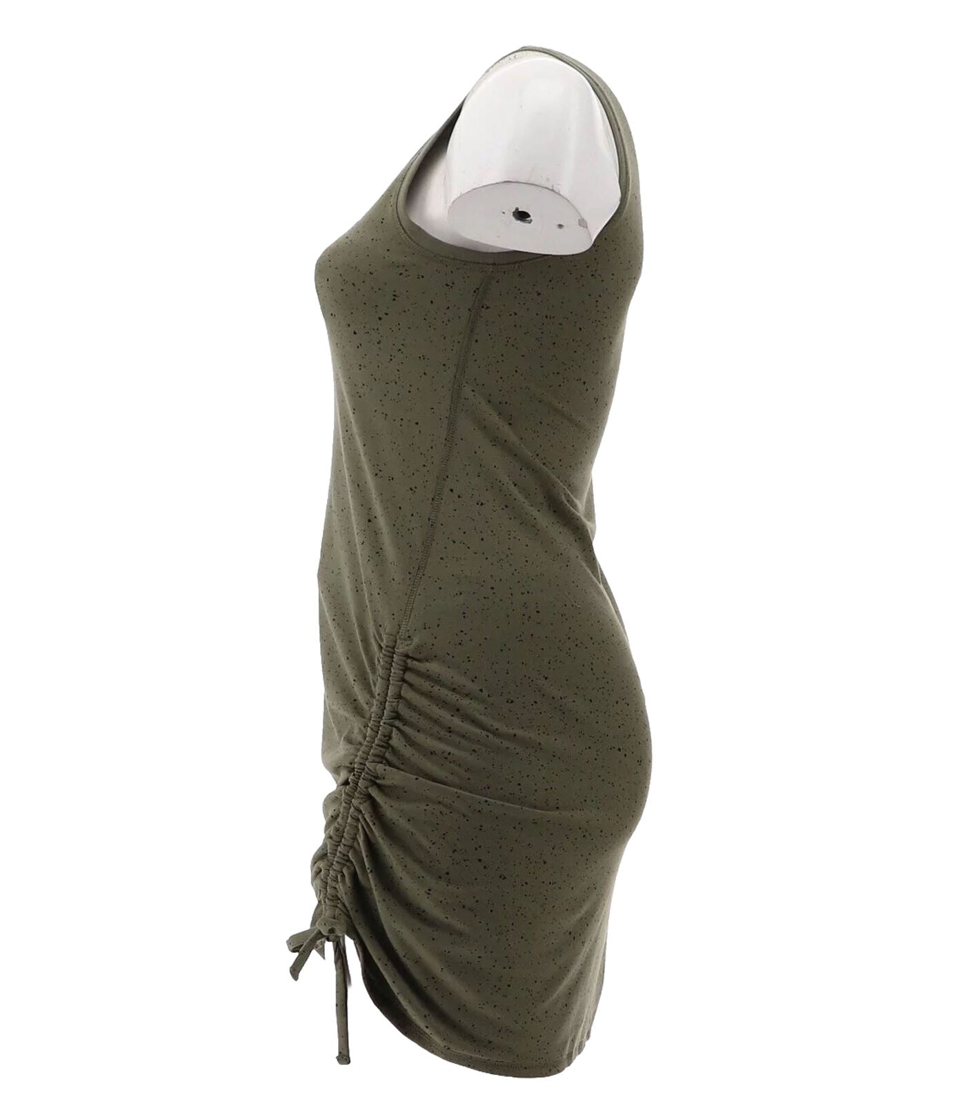 Laila Ali Adjustable Ruched Tank Dress Women's 745-192 Size X-Small XS