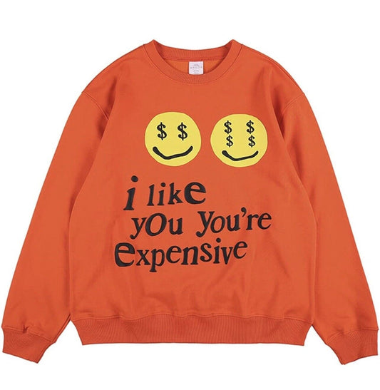 Cactus Pack I Like You You're Expensive Sweatshirt Men's Size Large Pullover