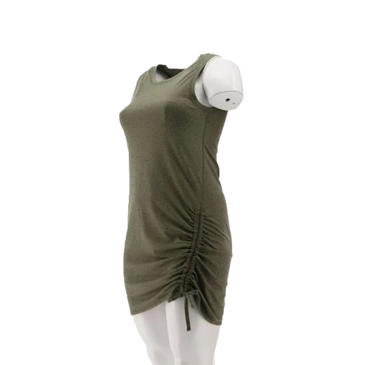 Laila Ali Adjustable Ruched Tank Dress Women's 745-192 Size X-Small XS