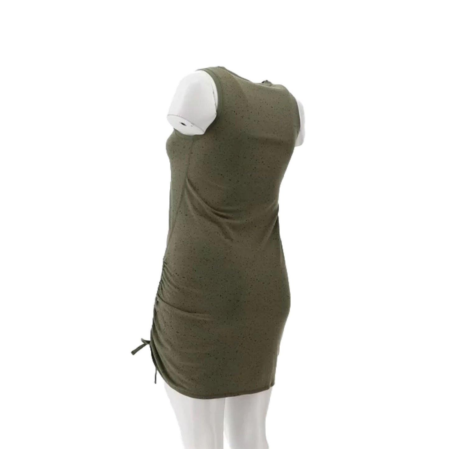 Laila Ali Adjustable Ruched Tank Dress Women's 745-192 Size X-Small XS