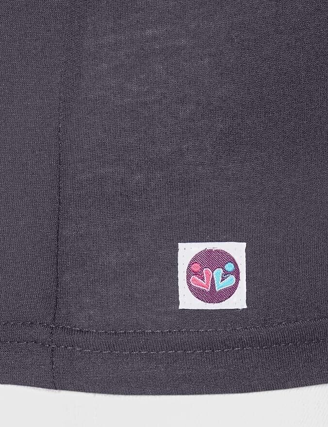 Sivvan Scrubs for Women - Long Sleeve Comfort Underscrub Tee S8500(Charcoal-S)