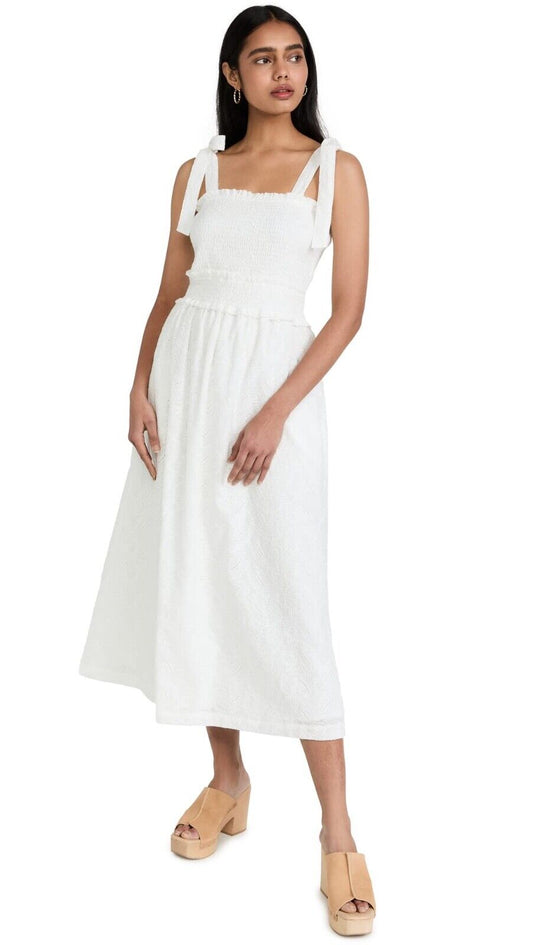 Lost + Wander Women's Love Letters Maxi Dress ( White - S )