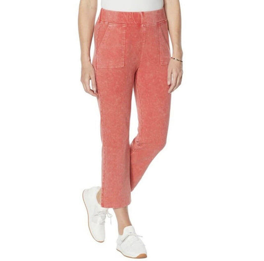 DG2 Diane Gilman Downtime Kick Flare Crop Lounge Pant Women's Size 3X