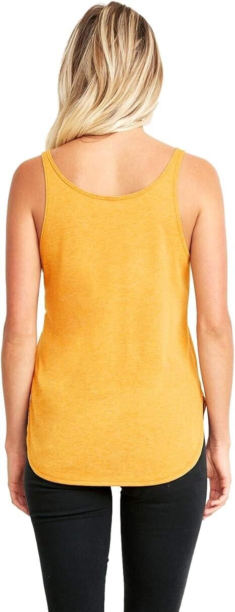 Next Level Women's Festival Tank - 5033, Antique Gold, Large