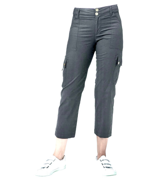 XCVI Wearables Women pants | Alfie Grey Crop size Small