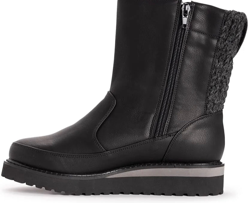 MUK LUKS Women’s Wedge Winter Boots - Slope Natalie