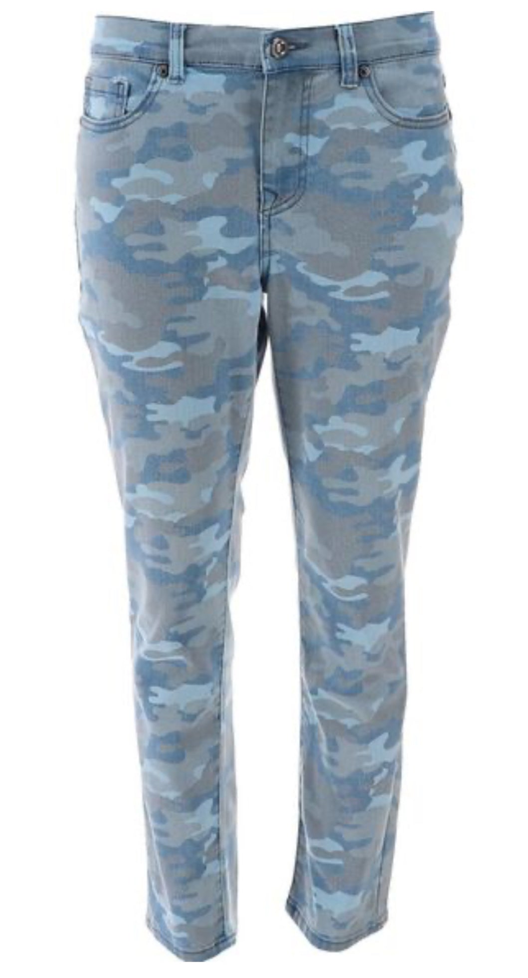 DG2 Diane Gilman Stretch Printed Skinny Jean Women's.