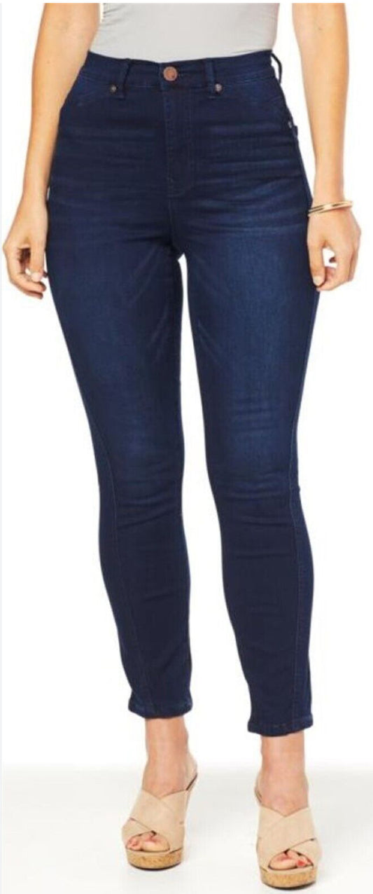 Diane Gilman FLEXStretch Denim Straight Ankle Jean-Size Petite 0